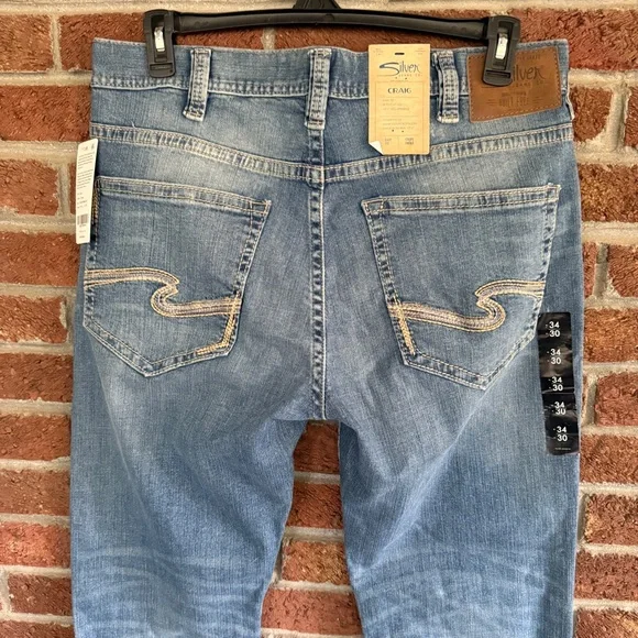 Silver Jeans Men's Bootcut * Craig * New With Tags 34x30 - Picture 2 of 9